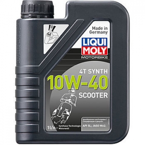 Масло моторное LIQUI MOLY Scooter Motoroil Synth 4T 10W-40 (1л)