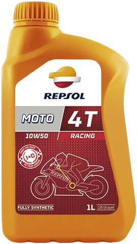 Масло моторное REPSOL MOTO RACING 4T 10W-50 (1л)