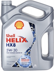 Моторное масло Shell Helix HX8 5W-30, 4л