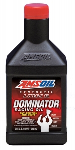Масло моторное AMSOIL DOMINATOR® Synthetic 2-Stroke Racing Oil (0,946л)