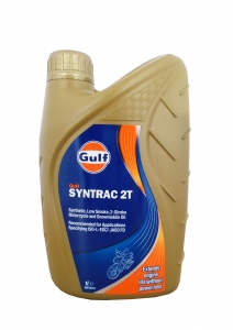 Масло моторное GULF Syntrac 2T (1л)