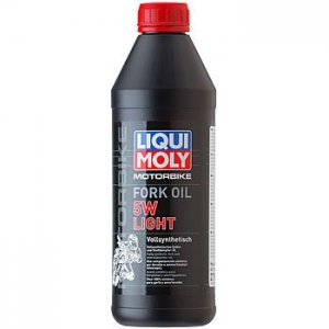 Масло для вилок и амортизаторов LIQUI MOLY Motorbike Fork Oil Light 5W (1л)
