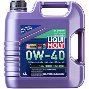 Моторное масло LIQUI MOLY Synthoil  Energy 0W-40, 4л
