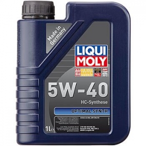 Моторное масло LIQUI MOLY Optimal Synth 5W-40, 1л