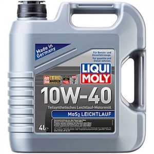 Моторное масло LIQUI MOLY MoS2 Leichtlauf 10W-40, 4л