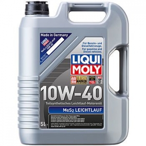 Моторное масло LIQUI MOLY MoS2 Leichtlauf 10W-40, 5л