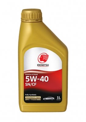Моторное масло Idemitsu 5W-40 SN/CF, 1л