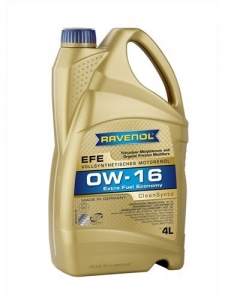 Моторное масло RAVENOL EFE Extra Fuel Economy SAE 0W-16, 4л