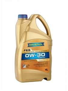 Моторное масло RAVENOL FES SAE 0W-30, 4л