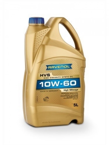 Моторное масло RAVENOL HVS High Viscosity Synto Oil SAE 10W-60, 5л