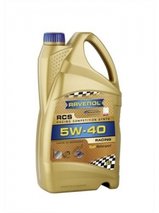 Моторное масло RAVENOL RCS Racing Competition Synto SAE 5W-40, 4л
