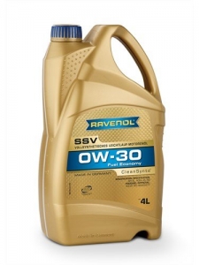 Моторное масло RAVENOL SSV Fuel Economy SAE 0W-30, 4л
