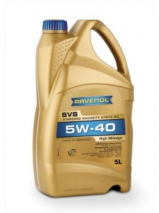 Моторное масло RAVENOL SVS Standard Viscosity Synto Oil SAE 5W-40, 5л