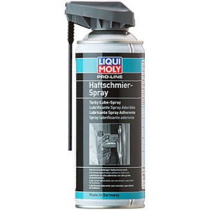 LIQUI MOLY Профессиональная сверхлипкая смазка спрей Pro-Line Haftschmier Spray (400мл)