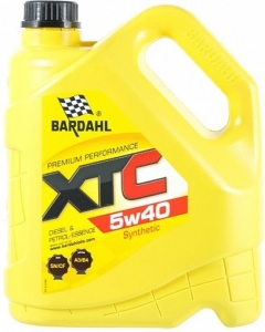 Моторное масло BARDAHL XTC 5W-40, 4л