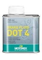 MOTOREX Жидкость тормозная BRAKE FLUID DOT 4 (250мл)