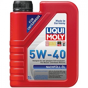 Моторное масло LIQUI MOLY Nachfull Oil 5W-40, 1л