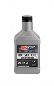 Моторное масло AMSOIL Heavy-Duty Synthetic Diesel Oil SAE 10W-30, 0.946л