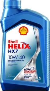 Моторное масло Shell Helix HX7 10W-40, 1л