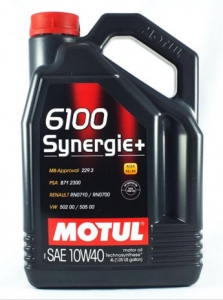 Моторное масло Motul 6100 Synergie+ 10W-40, 4л