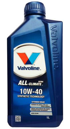 Моторное масло Valvoline All Climate Extra 10W-40, 1л