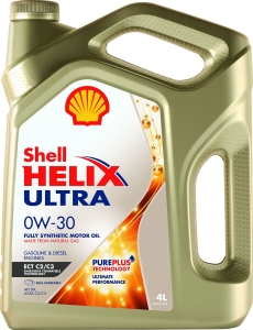 Моторное масло Shell Helix Ultra ECT 0W-30 C2/C3, 4л