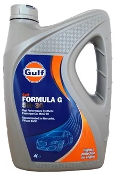 Моторное масло Gulf Formula G 5W-30 A3/B4, 4л