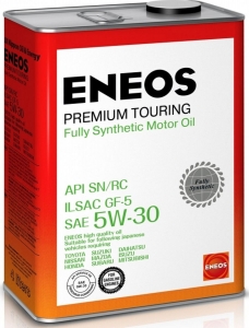 Моторное масло ENEOS Premium TOURING SN 5W-30, 4л