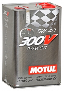 Моторное масло Motul 300V POWER 5W-40, 5л