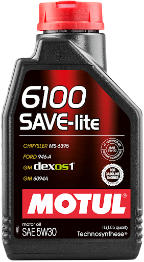 Моторное масло Motul 6100 SAVE-LITE 5W-30, 1л