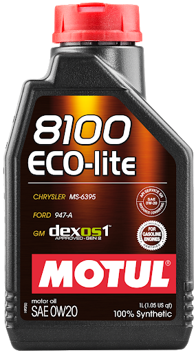Моторное масло Motul 8100 ECO-LITE 0W-20, 1л