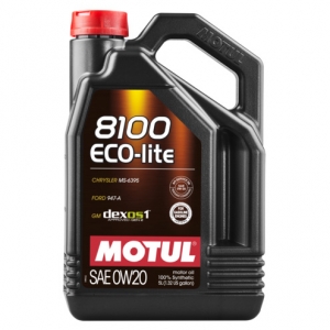 Моторное масло Motul 8100 ECO-LITE 0W-20, 4л