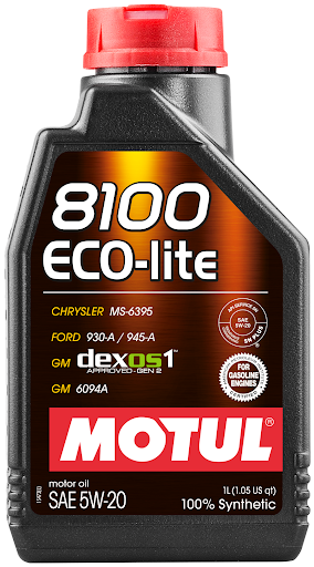 Моторное масло Motul 8100 ECO-LITE 5W-20, 1л