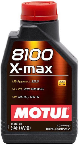 Моторное масло Motul 8100 X-MAX 0W-30, 1л