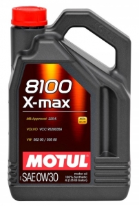 Моторное масло Motul 8100 X-MAX 0W-30, 4л