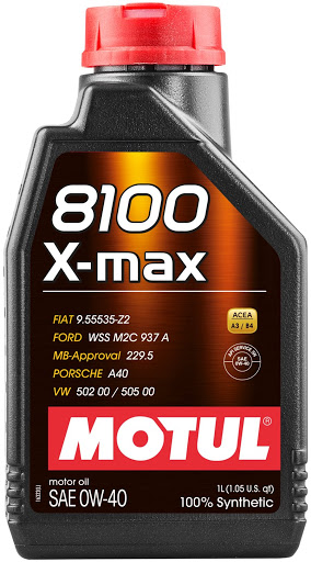 Моторное масло Motul 8100 X-MAX 0W-40, 1л