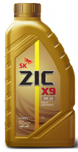 Моторное масло ZIC X9 5W-40, 1л