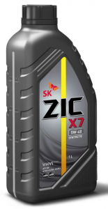 Моторное масло ZIC X7 5W-40, 1л
