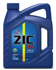 Моторное масло ZIC X5 DIESEL 10W-40, 6л
