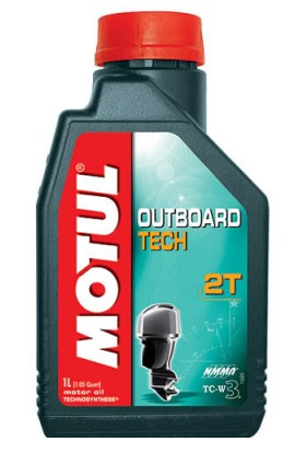 Моторное масло Motul OUTBOARD TECH 2T, 1л
