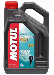 Моторное масло Motul OUTBOARD TECH 4T 10W-30, 5л