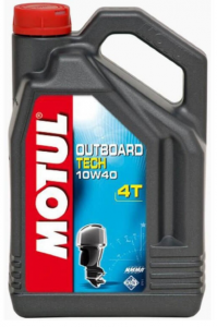 Моторное масло Motul OUTBOARD TECH 4T 10W-40, 5л