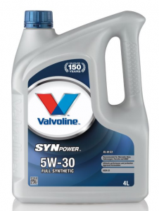 Моторное масло Valvoline SYNPOWER XL-III C3 5W-30, 4л