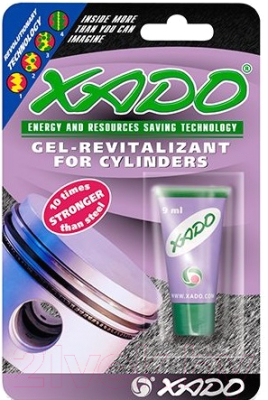 XADO Гель-ревитализант для восстановления цилиндров (туба 9 мл) блистер