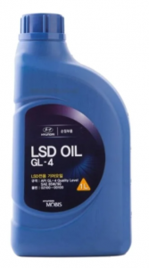 Масло трансмиссионное Hyundai LSD Oil SAE 85W-90 GL-4, 1л
