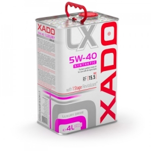 Моторное масло XADO Atomic Luxury Drive Motor Oil 5W-40, 4л