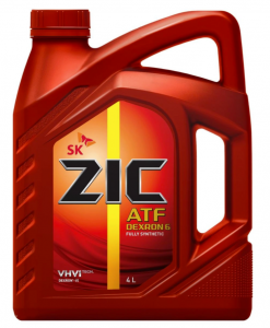 Трансмиссионное масло ZIC ATF Dexron VI, 4л