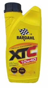 Моторное масло BARDAHL XTC 10W-40, 1л