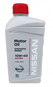 Моторное масло Nissan 10W-40 A3/B4, 1л