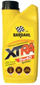 Моторное масло BARDAHL XTRA 5W-40 ACEA C3 SN, 1л